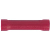 Sealey RT29 Butt Connector Terminal Ø3.3Mm Red Pack Of 100