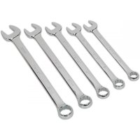 Sealey 5 Piece Jumbo Combination Spanner Set