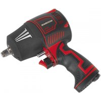 Sealey SA6006 Heavy Duty Twin Hammer Composite Air Impact Wrench 1/2" Drive