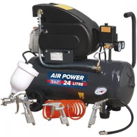 Sealey SAC2420EPK Direct Drive Air Compressor 24 Litre