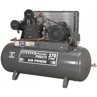 Sealey SAC32775B Belt Drive Air Compressor 270 Litre