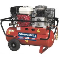Sealey SA5055 Belt Drive Petrol Air Compressor 50 Litre