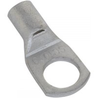 Sealey LT108 Copper Lug Terminal 10Mm² X 8Mm Pack Of 10