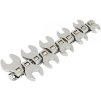 Siegen 10 Piece 3/8" Drive Crow Foot Spanner Set Metric