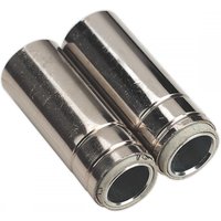 Sealey MIG915 Cylindrical Nozzle Mb25/36 Pack Of 2