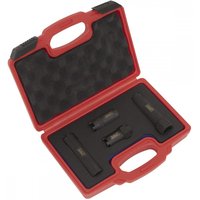 Sealey 4 Piece 1/2" Drive HGV Diesel Injector Socket Set
