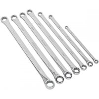 Sealey AK6311 6 Piece Extra Long Deluxe Ring Spanner Set Metric