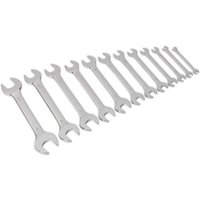 Siegen 12 Piece Double Open End Spanner Set Metric