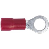 Sealey RT25 Easy-Entry Ring Terminal Ø5.3Mm (2Ba) Red Pack Of 100