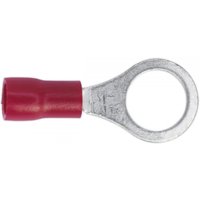 Sealey RT27 Easy-Entry Ring Terminal Ø8.4Mm (5/16in) Red Pack Of 100