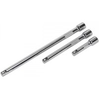 Sealey 3 Piece 3/8" Drive Socket Extension Bar Set