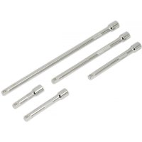 Sealey 5 Piece 1/4" Drive Socket Extension Bar Set