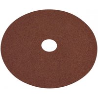 Sealey Aluminium Oxide Fibre Backed Sanding Disc