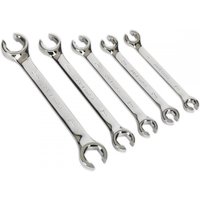 Sealey 5 Piece Flare Nut Spanner Set Metric