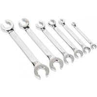 Siegen 6 Piece Flare Nut Spanner Set Metric