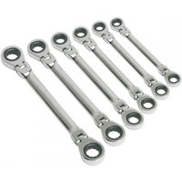 Siegen 6 Piece Flexible Ring Spanner Set Metric