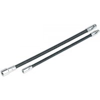 Sealey 1/4" and 3/8" Drive Flexible Socket Extension Bar Set