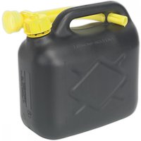 Sealey JC5B Fuel Can 5L - Black