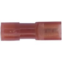 Sealey RT28 Fully Insulated Terminal 2.8Mm Female Red Pack Of 100