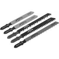 Sealey 5 Piece T Shank Wood and Metal Cutting Jigsaw Blade Set