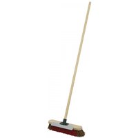 Sealey Heavy Duty Hard Bristle Broom and Scraper