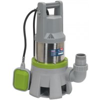 Sealey WPD415 High Flow Submersible Stainless Dirty Water Pump Automatic 333L/Min 230V
