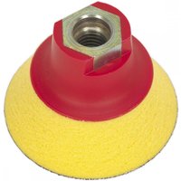 Sealey PTCBPV4S Hook-And-Loop Ultra-Soft Backing Pad Ø75Mm M14 X 2Mm