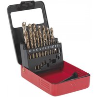 Sealey 19 Piece HSS-Co Drill Bit Set