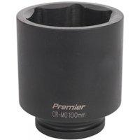 Sealey 1" Drive Deep Hexagon Impact Socket Metric