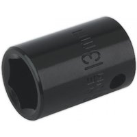Sealey 3/8" Drive Hexagon Impact Socket Metric