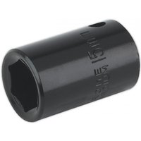 Sealey 1/2" Drive Hexagon Impact Socket Metric