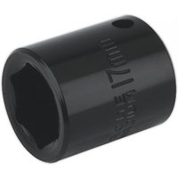 Sealey 3/8" Drive Hexagon Impact Socket Metric