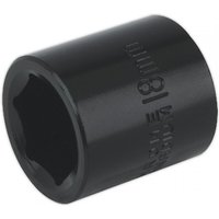 Sealey 3/8" Drive Hexagon Impact Socket Metric