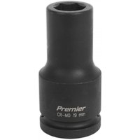 Sealey 3/4" Drive Deep Hexagon Impact Socket Metric