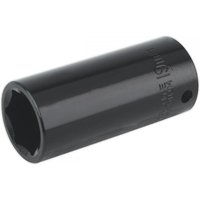 Sealey 3/8" Drive Deep Hexagon Impact Socket Metric