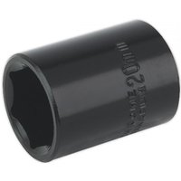 Sealey 1/2" Drive Hexagon Impact Socket Metric