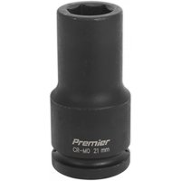Sealey 3/4" Drive Deep Hexagon Impact Socket Metric