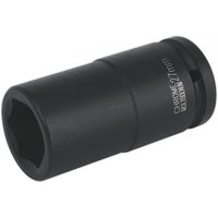 Sealey 3/4" Drive Deep Hexagon Impact Socket Metric