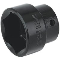 Sealey 1/2" Drive Hexagon Impact Socket Metric