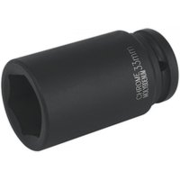 Sealey 3/4" Drive Deep Hexagon Impact Socket Metric