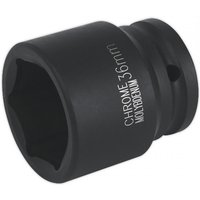 Sealey 3/4" Drive Hexagon Impact Socket Metric