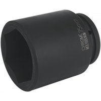 Sealey 1" Drive Deep Hexagon Impact Socket Metric