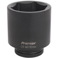 Sealey 1" Drive Deep Hexagon Impact Socket Metric