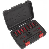 Sealey 12 Piece 3/4" Drive Impact Hex / Torx Socket Bit Set