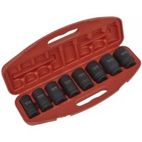 Sealey 8 Piece 3/4" Drive Deep Impact Socket Set Metric