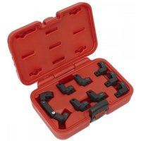 Sealey 9 Piece 3/8" Drive Injector Pipe Socket Set