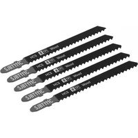 Sealey SJBT111C Jigsaw Blade General Wood 100Mm 8Tpi - Pack Of 5