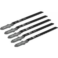 Sealey SJBT119BO Jigsaw Blade General Wood 75Mm 12Tpi - Pack Of 5