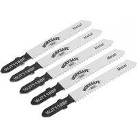 Sealey WJT118BF Jigsaw Blade Metal 55Mm 12Tpi - Pack Of 5