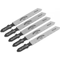 Sealey WJT118A Jigsaw Blade Metal 55Mm 21Tpi - Pack Of 5